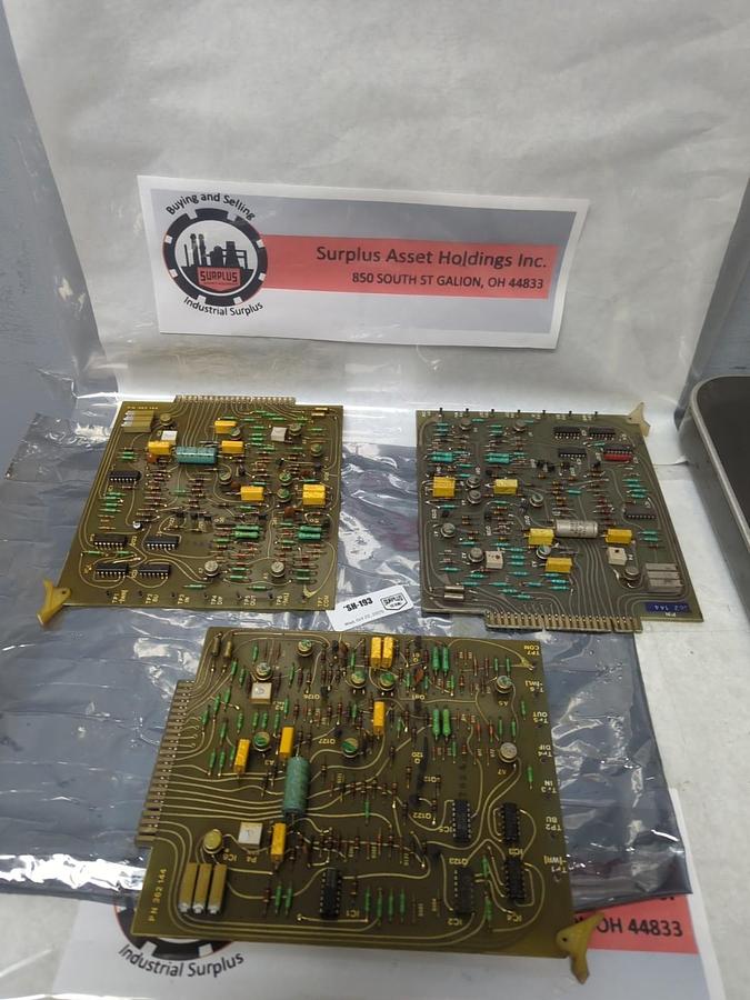 Used CIRCUIT BOARD,362-144,CIRCUIT BOARD LOT OF 3 PRE-OWNED