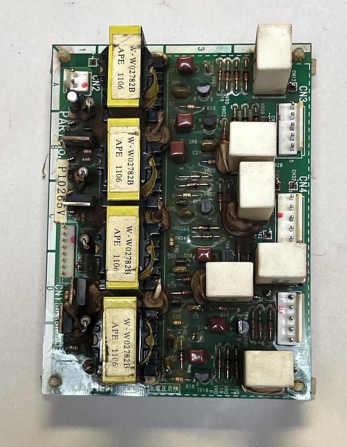 Used DAIHEN OTC,P10265V,CIRCUIT BOARD FOR DP400 WELDER