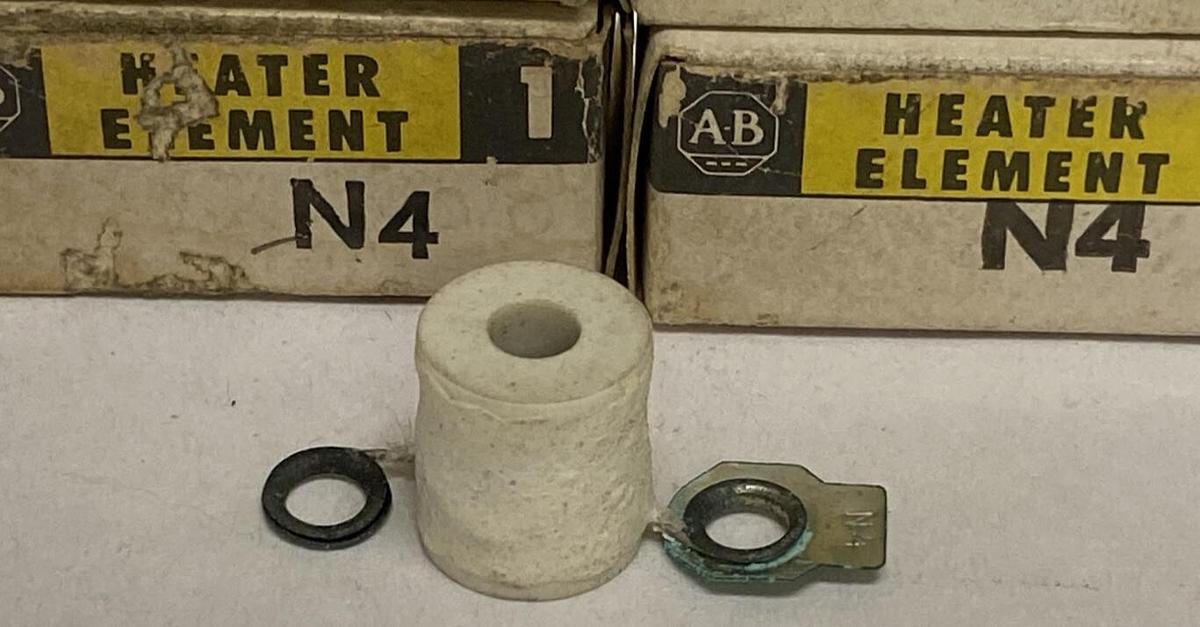 ALLEN BRADLEY,N4,OVERLOAD RELAY HEATER ELEMENT LOT OF 16 NOS