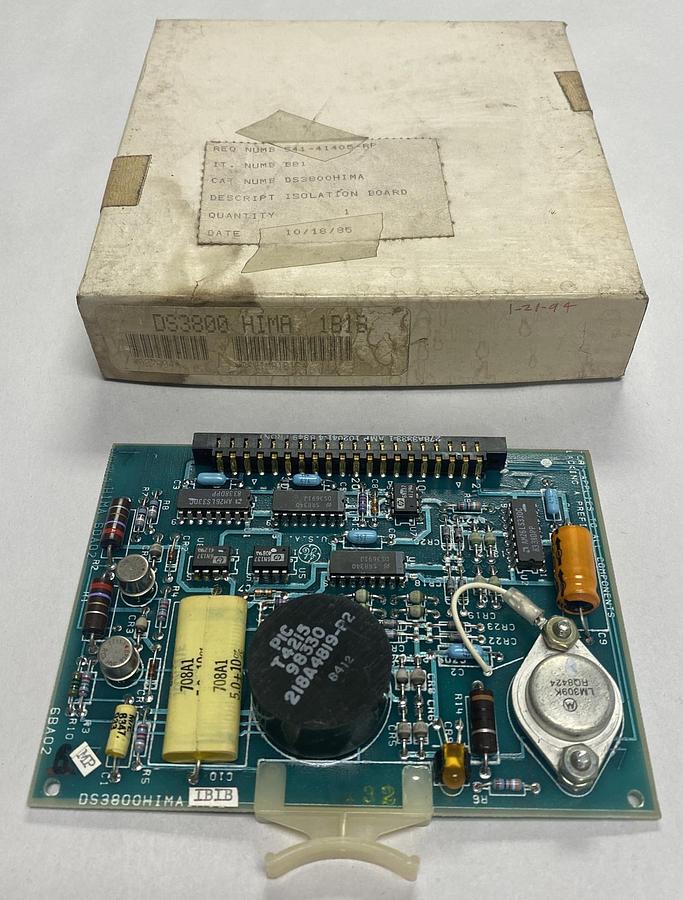 GE,DS3800HIMA1B1B,Isolation Board NOS