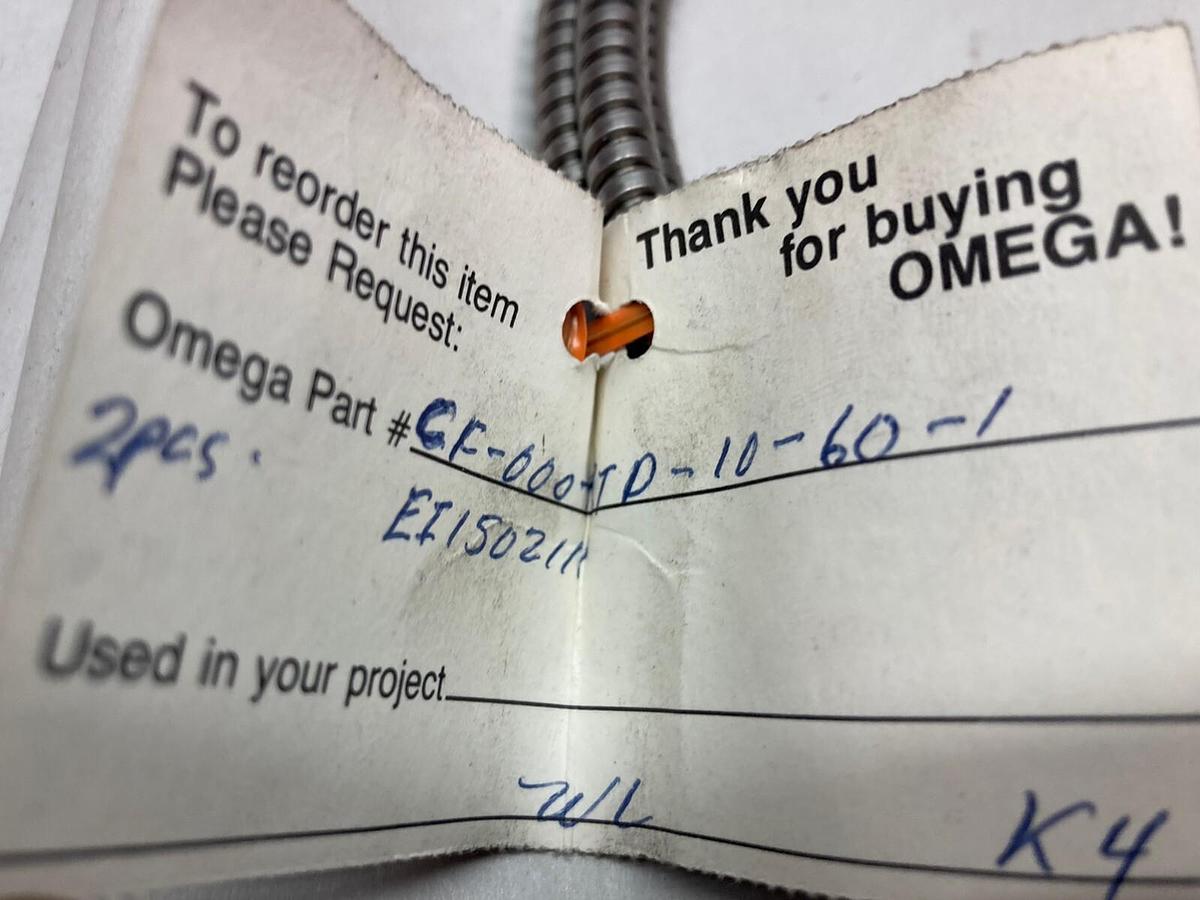 Omega,CF-000-RTD-10-60-1,Thermocouple Probe