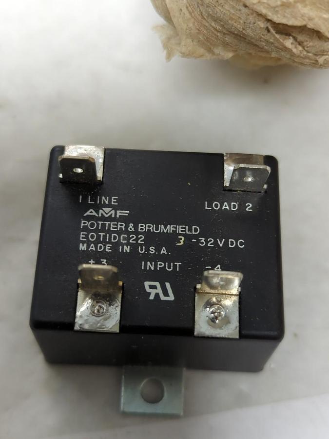 POTTER & BRUMFIELD,3702,RELAY 3-32VDC NOS