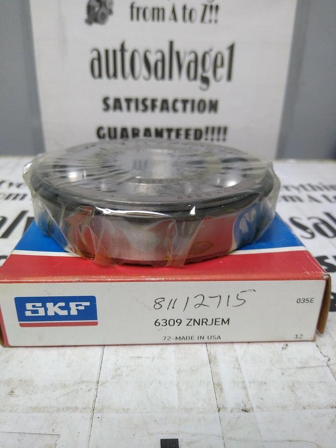 Used SKF,6309 ZNRJEM,Deep Groove Ball Bearing NOS