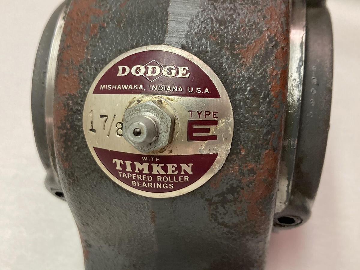 Dodge,060352,1-7/8 Inch Pillow Block Bearing Type E