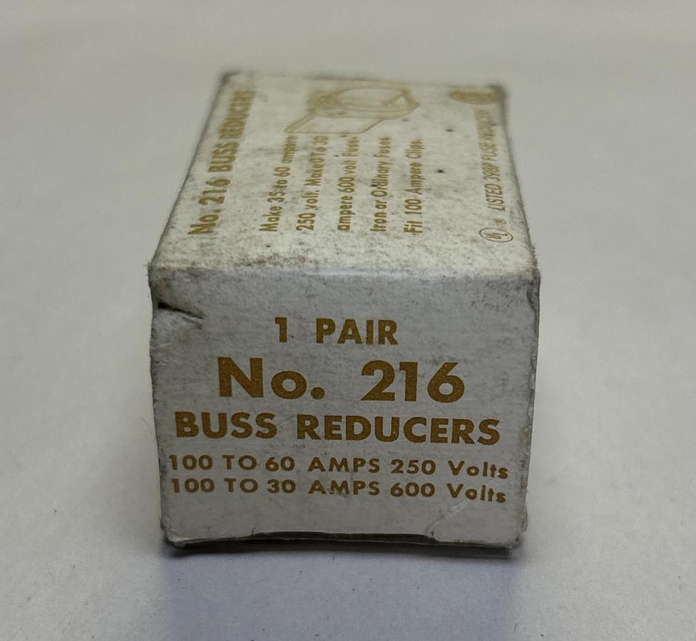 BUSSMANN,216,FUSE REDUCERS NOS