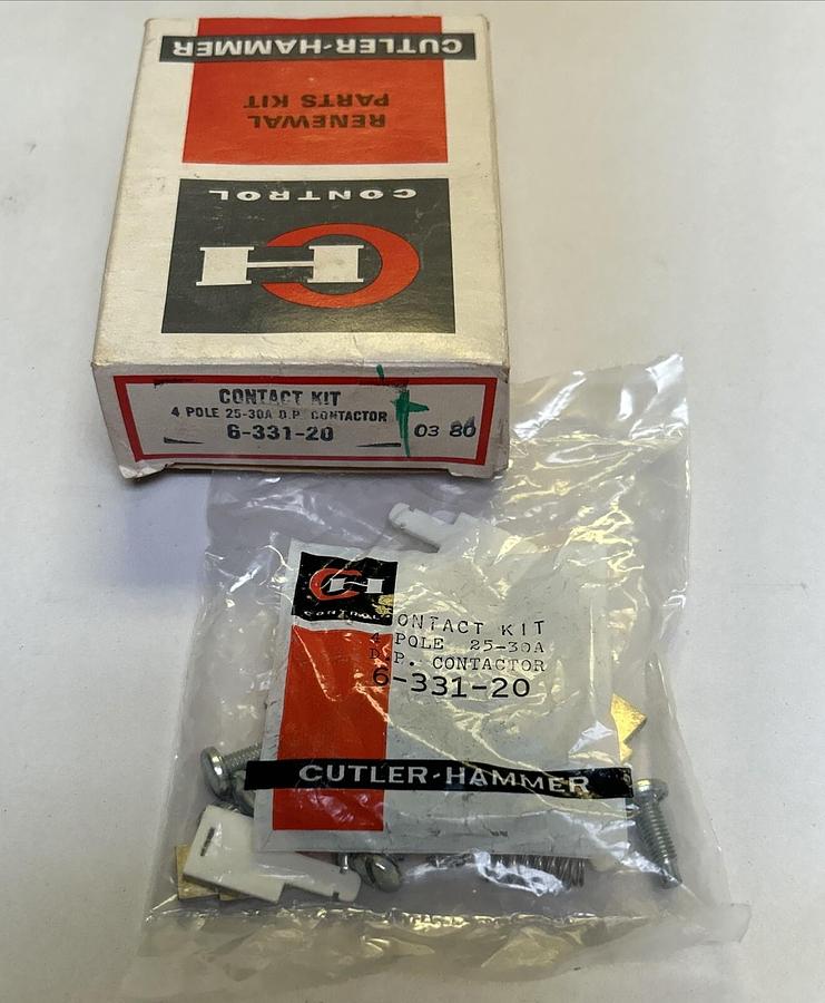 CUTLER-HAMMER,6-331-20,CONTACT KIT NOS