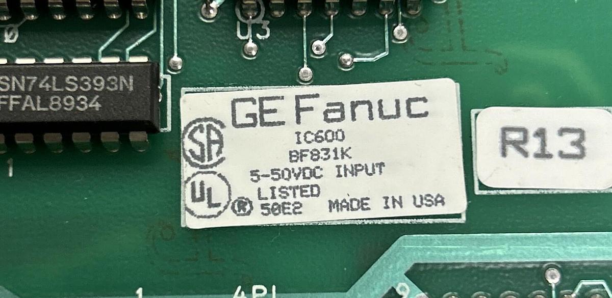 Used GE FANUC,IC600BF831K,INPUT MODULE NEW