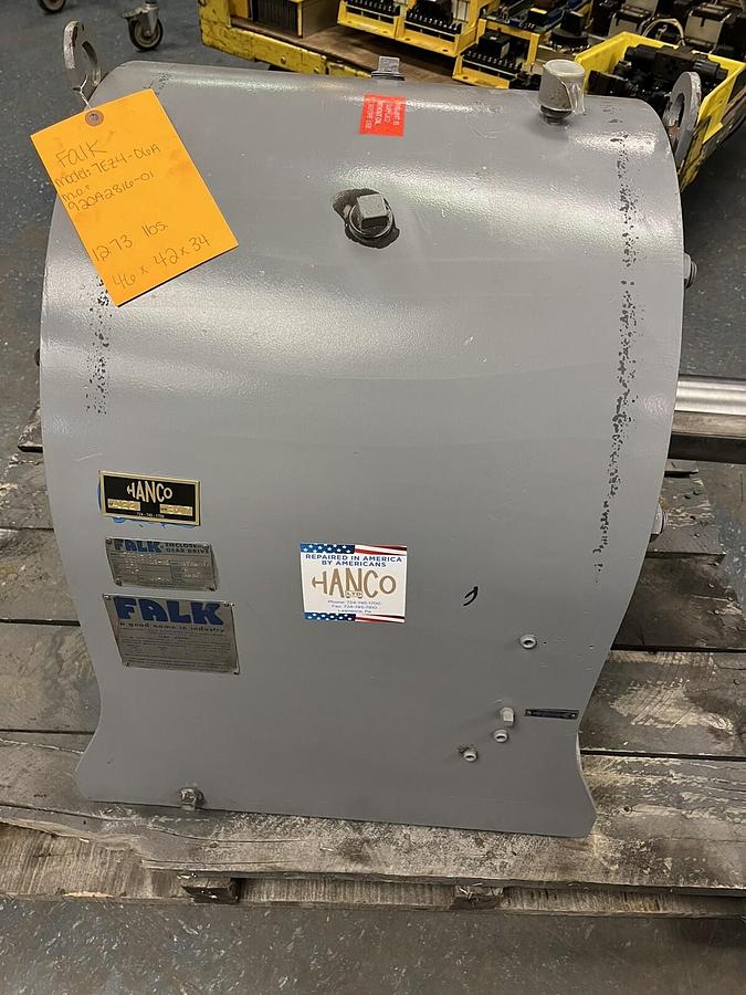 Used FALK,7EZ4-06A,ENCLOSED GEAR DRIVE RATIO 372.87 INPUT 1750 RPM