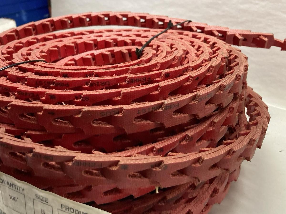 Fenner Drives,Size B 0408050,V-Belt Quantity 100'