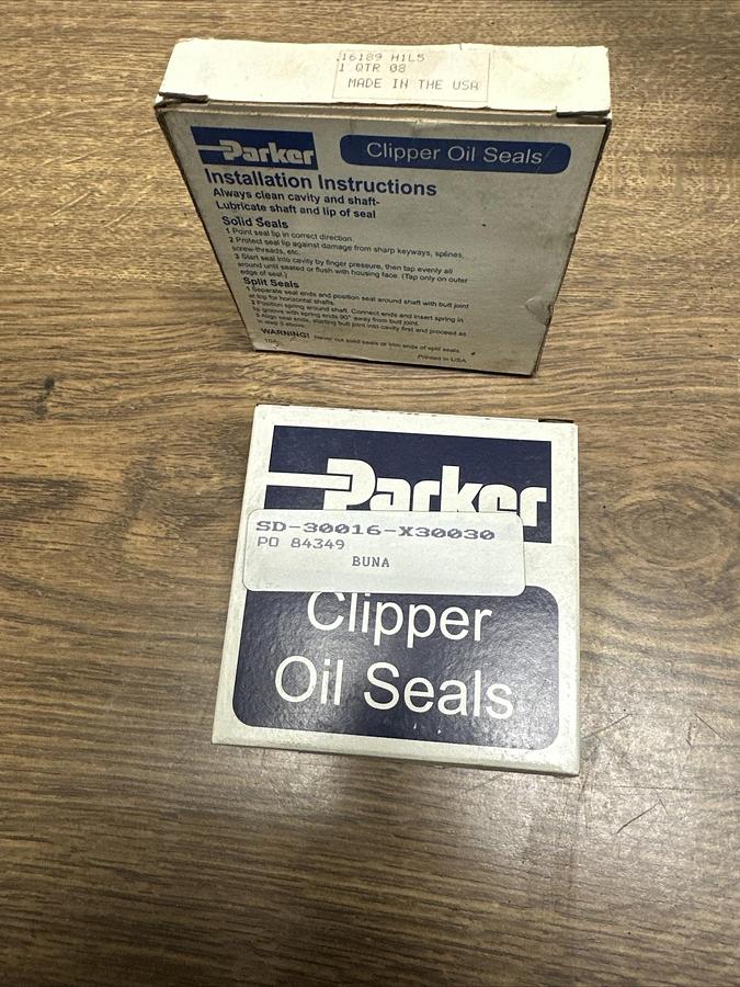 Used Parker,16189-H1L5,Oil Seal LOT of 2