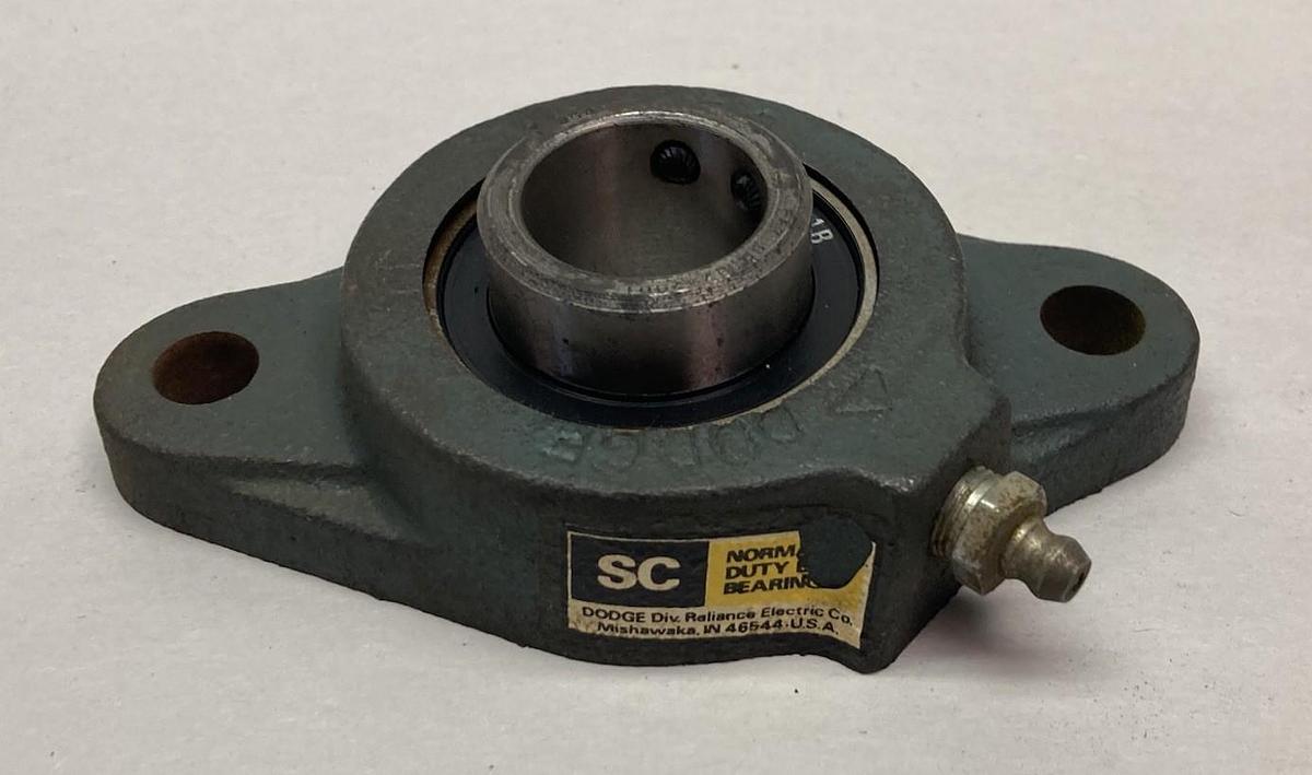 Used Dodge,124052 SC-1B,2-Bolt Flange Bearing