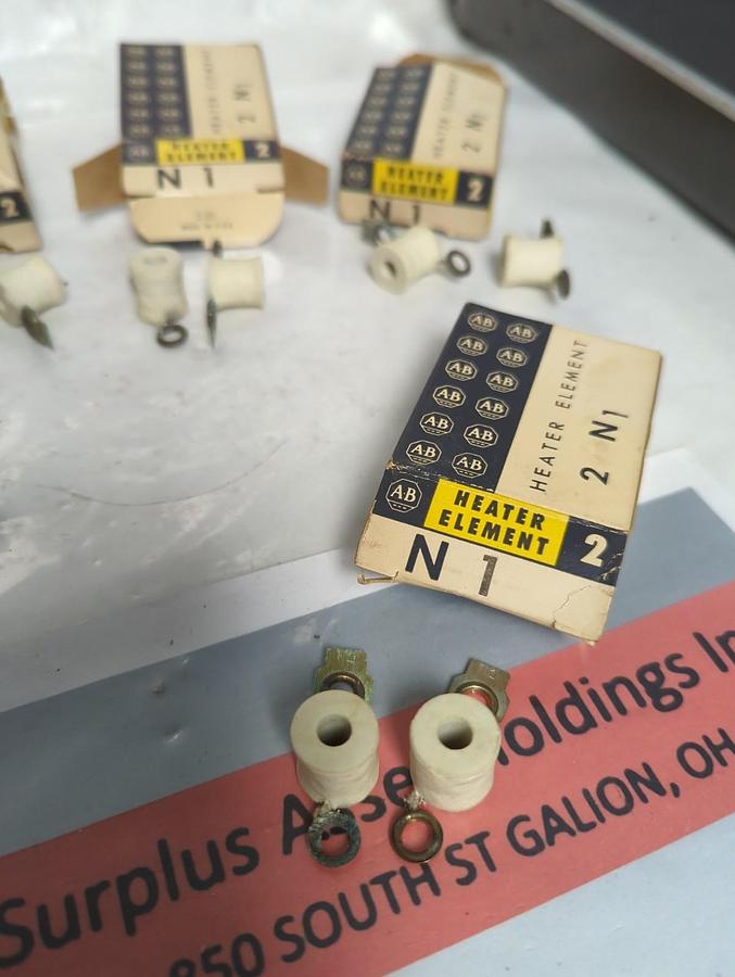 ALLEN BRADLEY,N1,THERMAL OVERLOAD HEATER ELEMENT LOT OF 5 (2 PC BOXES=10PCS) NOS