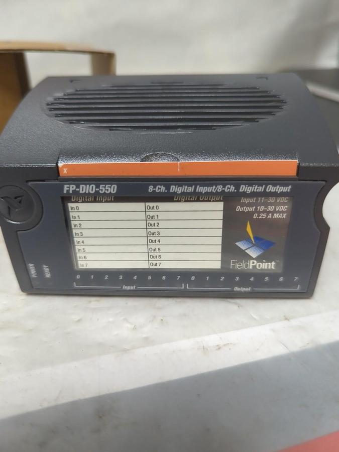 NATIONAL INTRUMENTS,777518-550,8-CHANNEL FIELD POINT DIGITAL MODULE FP-DIO-550