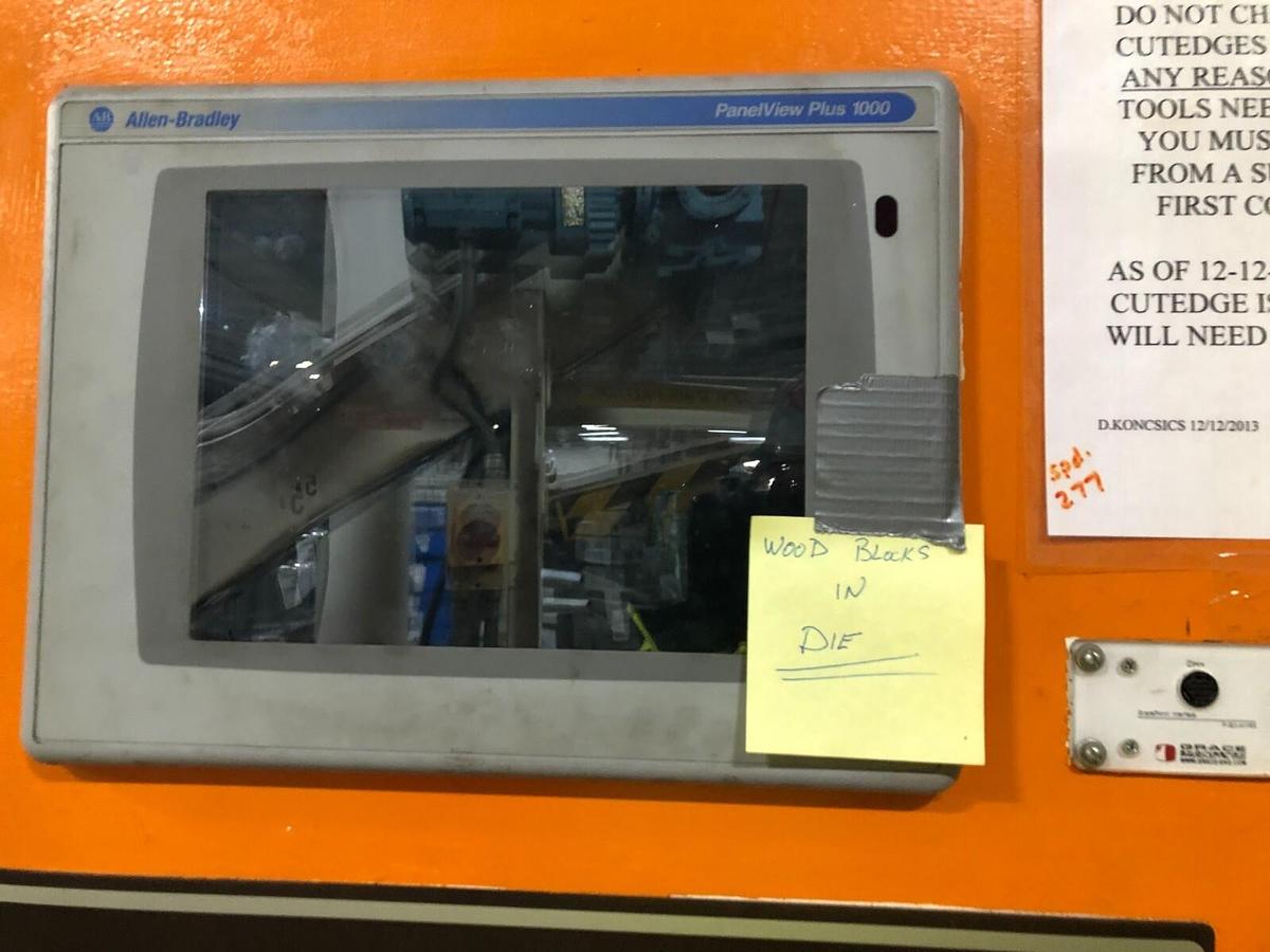 Used 100 Ton Minster P2-100 Piece-Maker Used Metal Stamping Press w/Feed Line