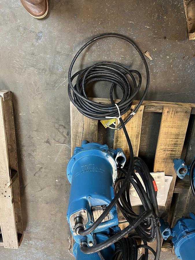 CRANE BARNES,SGVF2042L,SUBMERSIBLE SEWAGE PUMP 2HP 3PH 480V 1-1/4" DISCHARGE