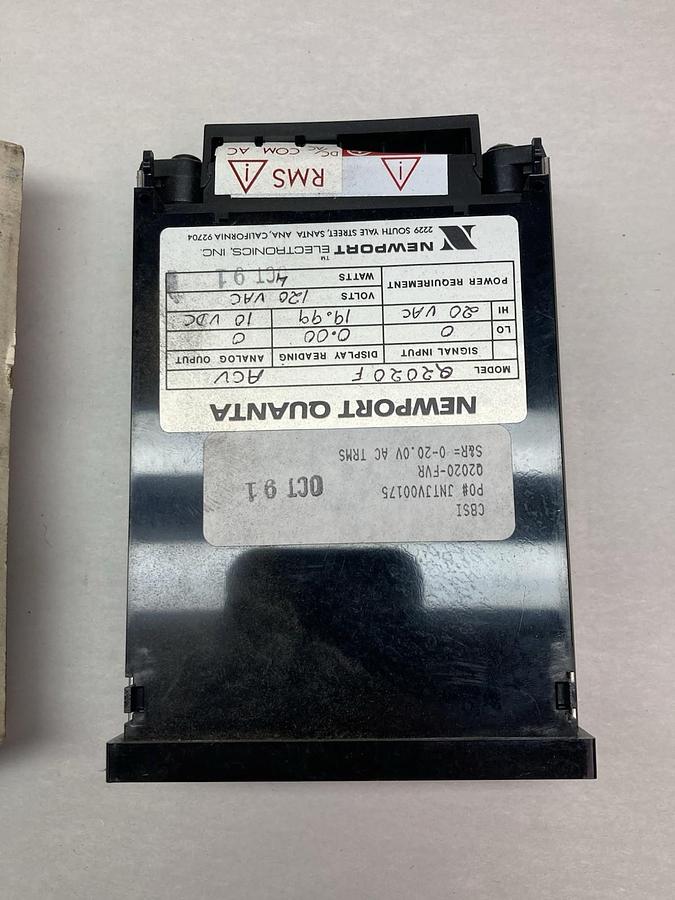 Newport,Q2020-FVR,Digital Panel Meter
