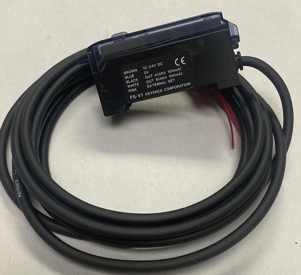 KEYENCE,FS-V1,FIBER OPTIC SENSOR NOS