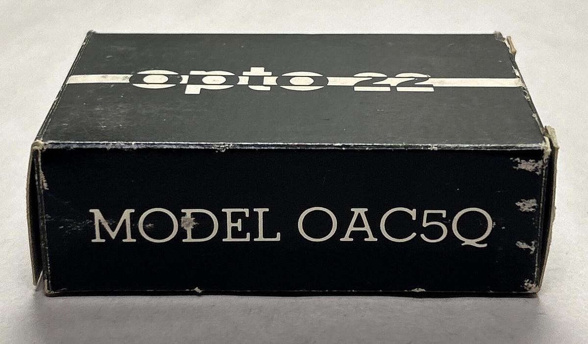 Used OPTO 22,OAC5Q,DC RELAY INPUT MODULE NEW