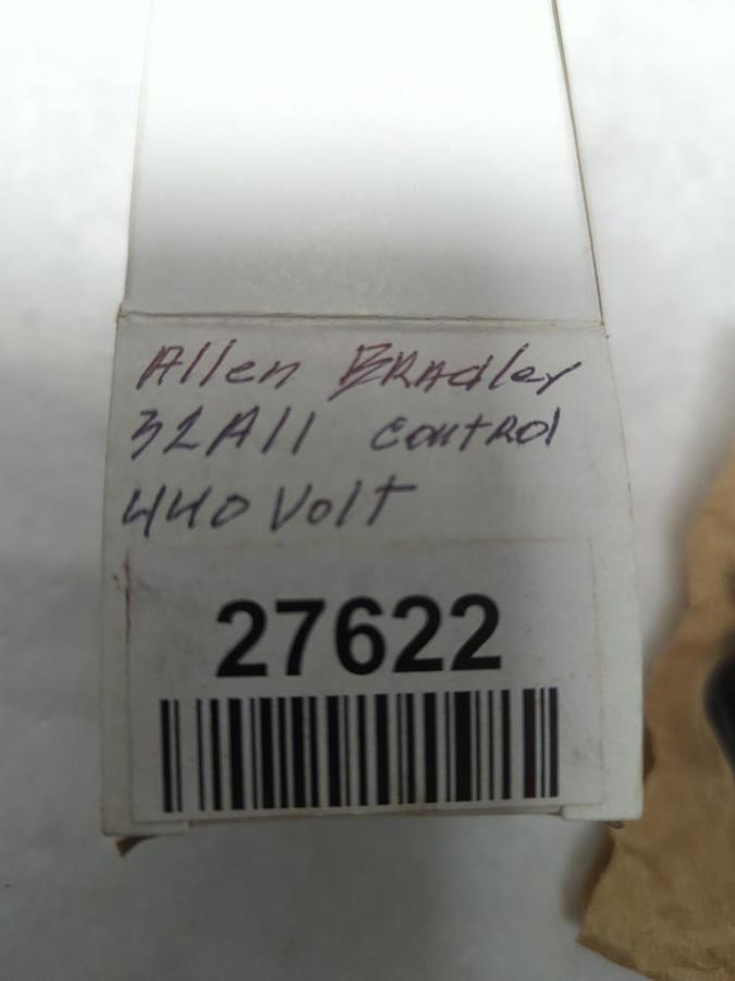 Used ALLEN-BRADLEY,32A11,COIL 440V 60CY 380V 50CY PRE-OWNED