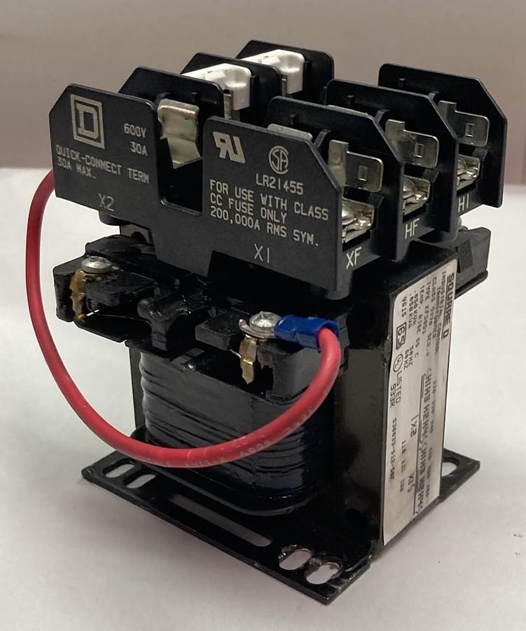 Square D,Class 9070 KF50D1,Transformer Ser. A Type