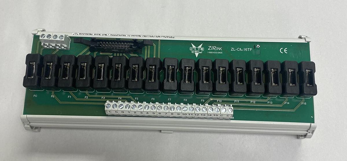 AUTOMATION DIRECT,ZIPLINK ZLCM16TF1, CONNECTOR MODULE NOS