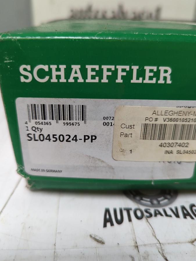 INA,SL045024-PP,CYLINDRICAL ROLLER BEARING 120MM BORE 180MM OD 80MM W NOS