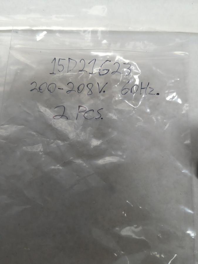 Used GENERAL ELECTRIC,15D21G23,COIL 200-208V 60HZ LOT OF 2 PRE-OWNED