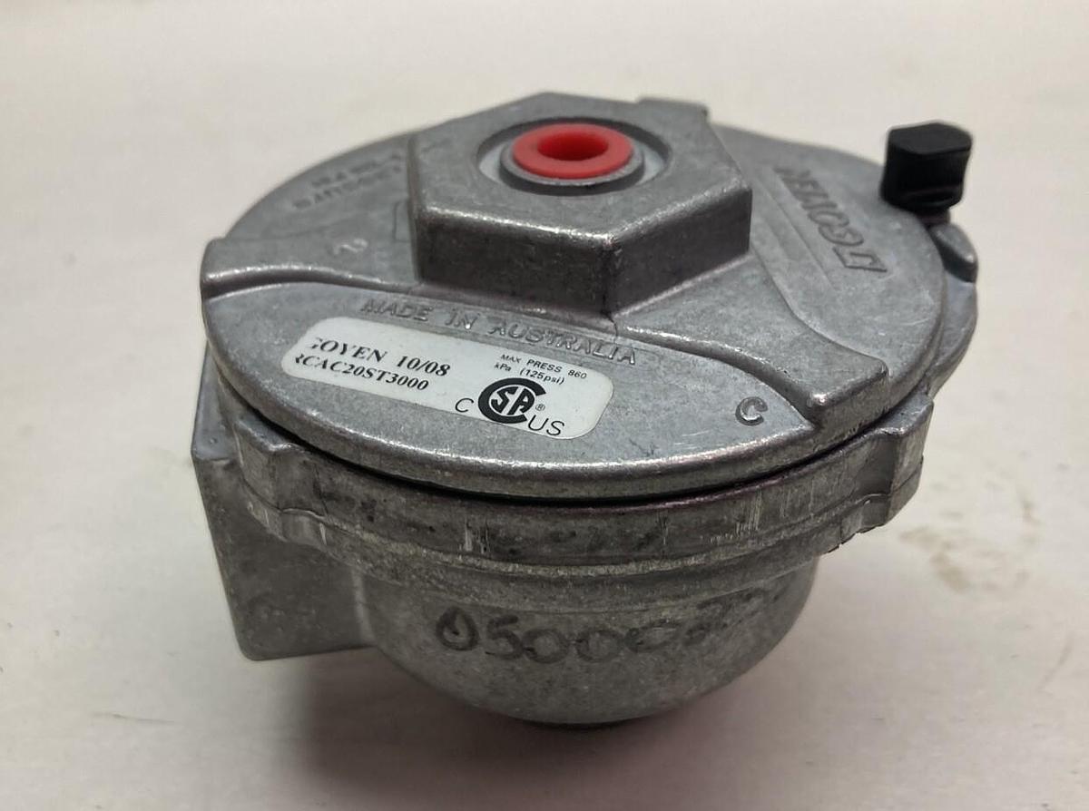 Used Goyen,RCAC20ST3000,Pneumatic Threaded Diaphragm Valve 3/4in Npt