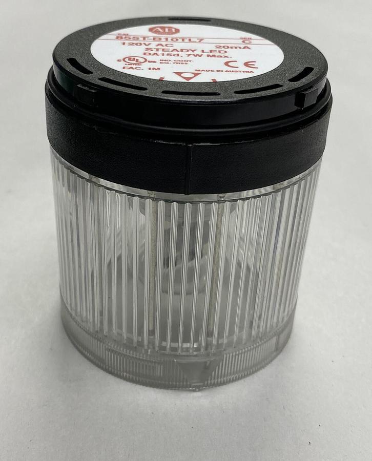 Used Allen-Bradley,855T-B10TL7,White Steady Light