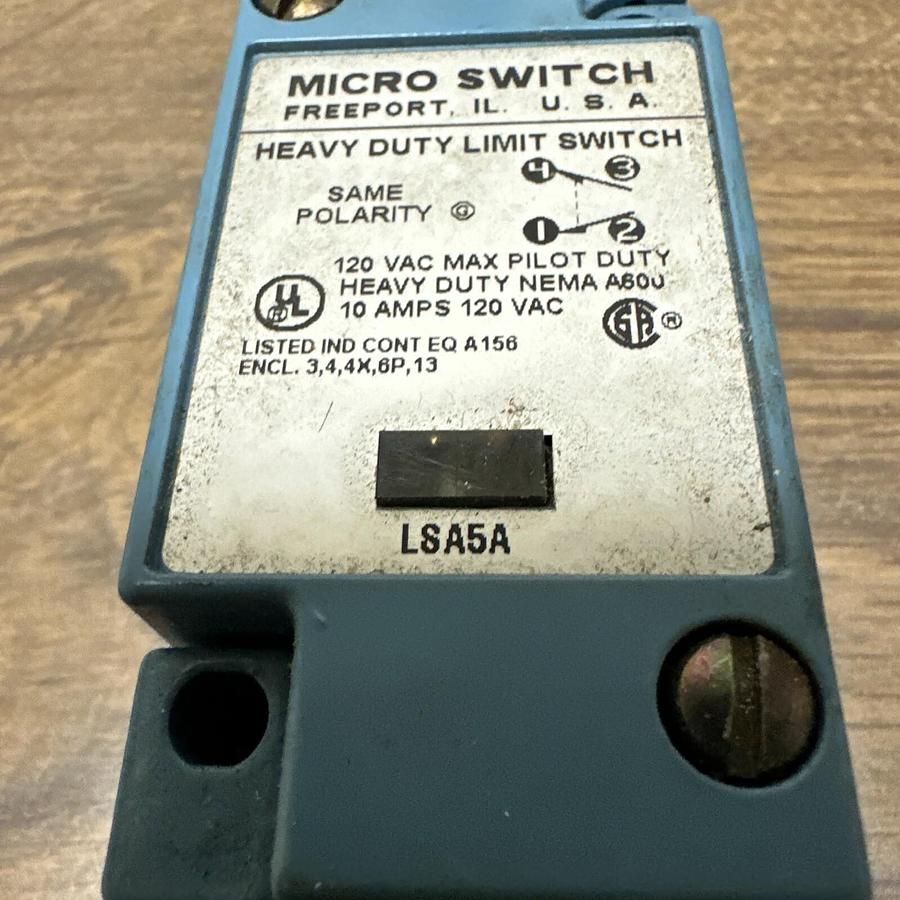 Honeywell,LSA5A,Heavy Duty Micro Switch