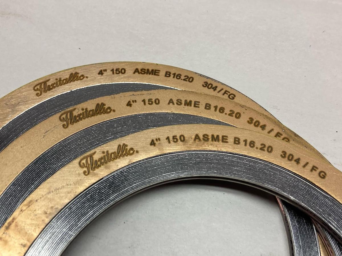 Flexitallic,4" 150 ASME B16.20 304/FG,Spiral-Wound Gas LOT OF 3