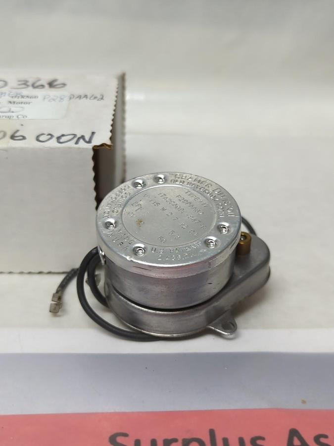 CRAMER,P28PAA62,MOTOR TYPE 117 NOS