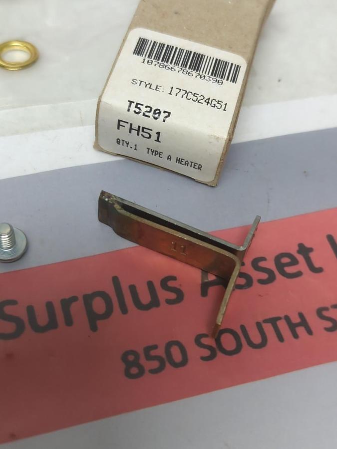 CUTLER-HAMMER,FH51,OVERLOAD HEATER ELEMENT LOT OF 6 NOS