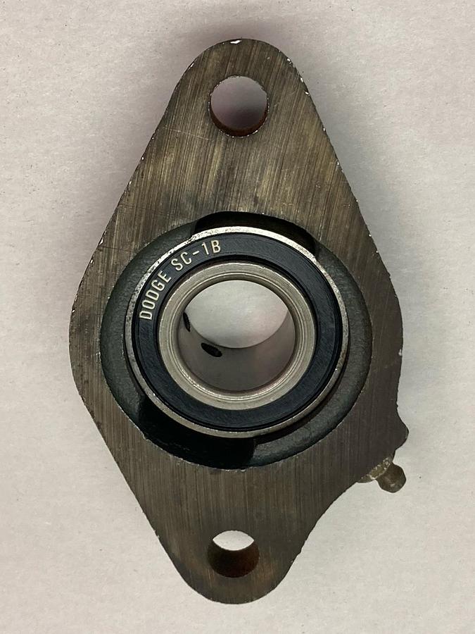 Used Dodge,124052 SC-1B,2-Bolt Flange Bearing