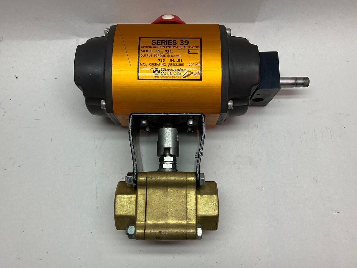 Used Worcester Controls,Series 39 Model 15,Pneumatic Actuator