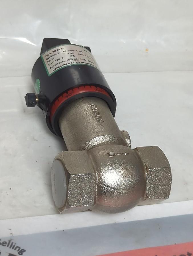 Used HONSBERG,VD 25 RI,FLOW SWITCH ASSEMBLY PRE-OWNED