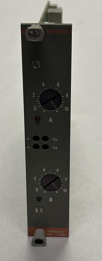 Used BERTHOLD,3862,THRESHOLD UNIT