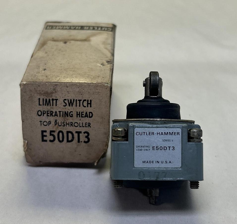 CUTLER-HAMMER,E50DT3,LIMIT SWITCH OPERATING HEAD NOS