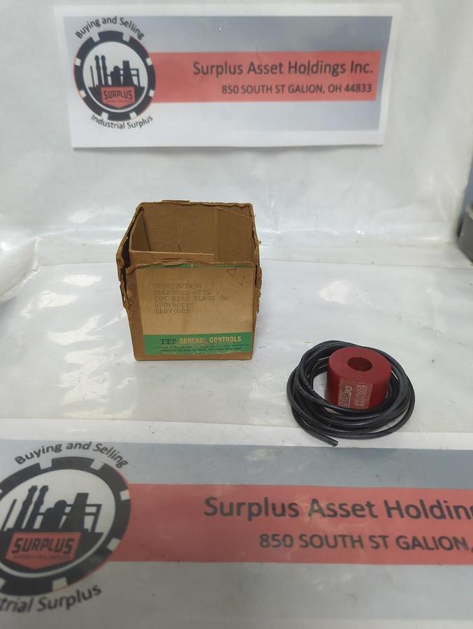 GENERAL CONTROLS,CK505BW7A30,COIL SIZE 5 CLASS BW NOS