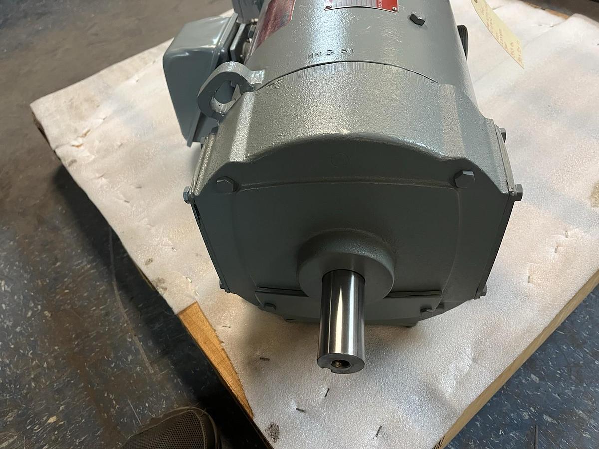 Used KINAMATIC,CD2110ATY,5HP DC MOTOR W DINGS BRAKE 1750RPM 500VDC 5CD154JA817B802