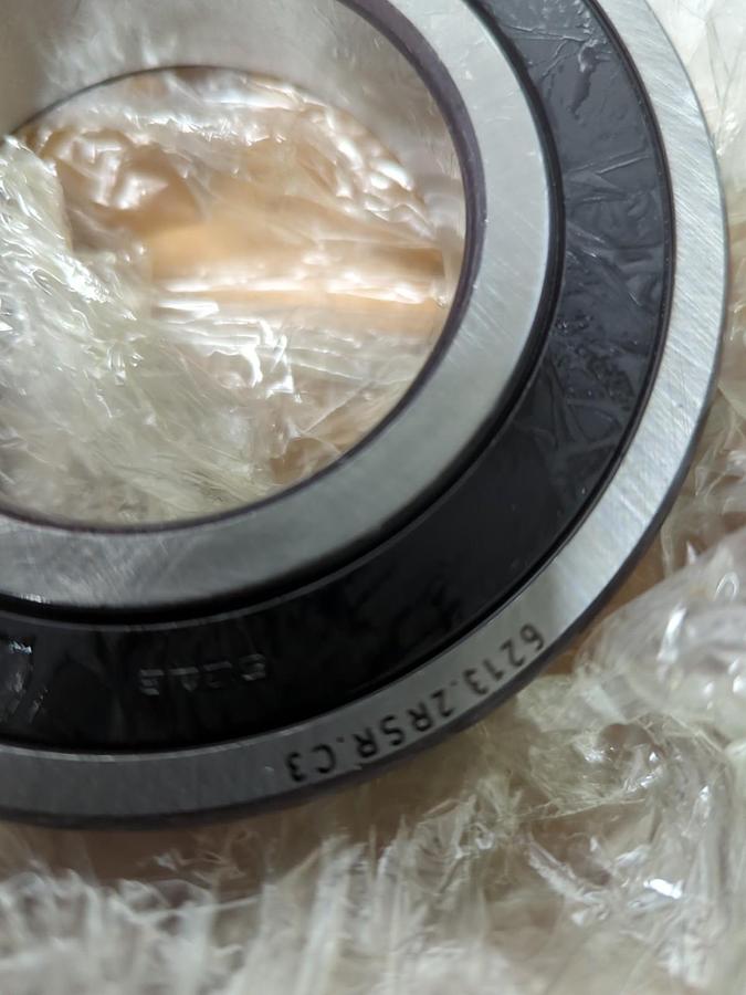 FAG,6213.2RSR.C3,DEEP GROOVE BALL BEARING 65MM BORE NOS