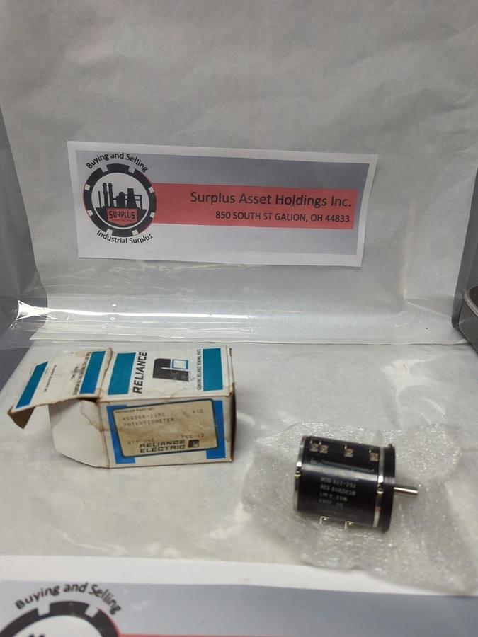 RELIANCE,402388-11RC,POTENTIOMETER NOS