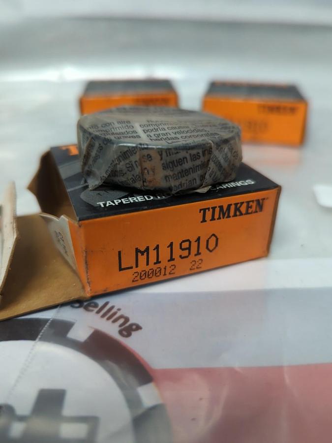 TIMKEN,LM11910,ROLLER BEARING CUP LOT OF 4 NOS