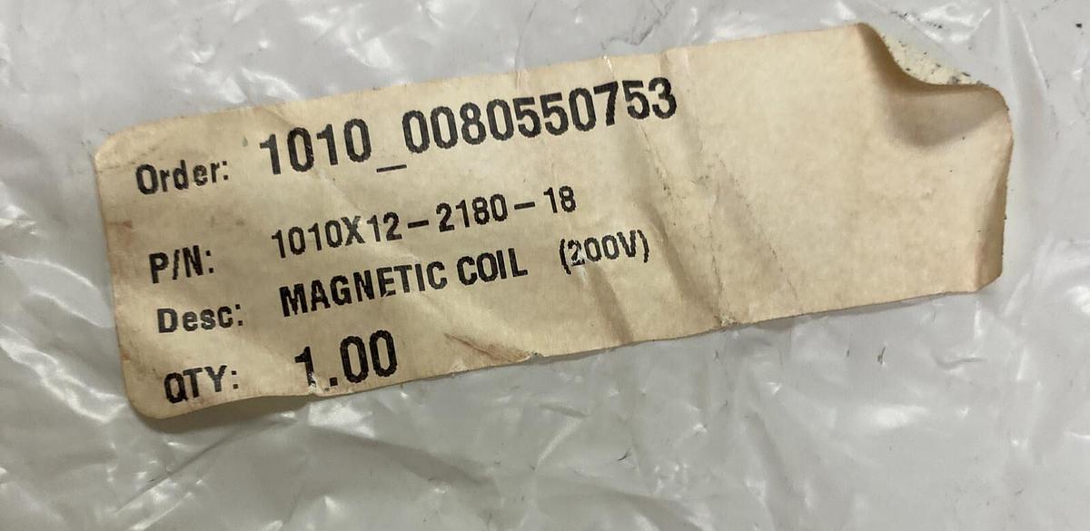 UNBRANDED,1010X12-2180-18,MAGNETIC COIL NOS