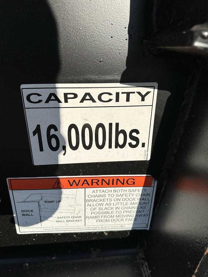 Used Copperloy,SDG16-70-17,16,000 lb Stationary Dock Ramp