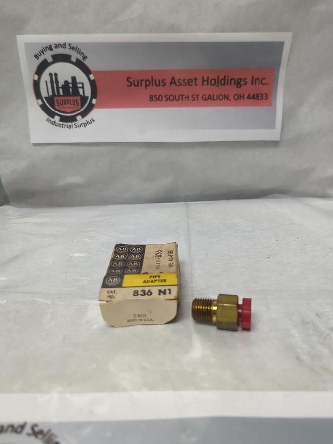 ALLEN BRADLEY,836 N1,PIPE ADAPTER NOS