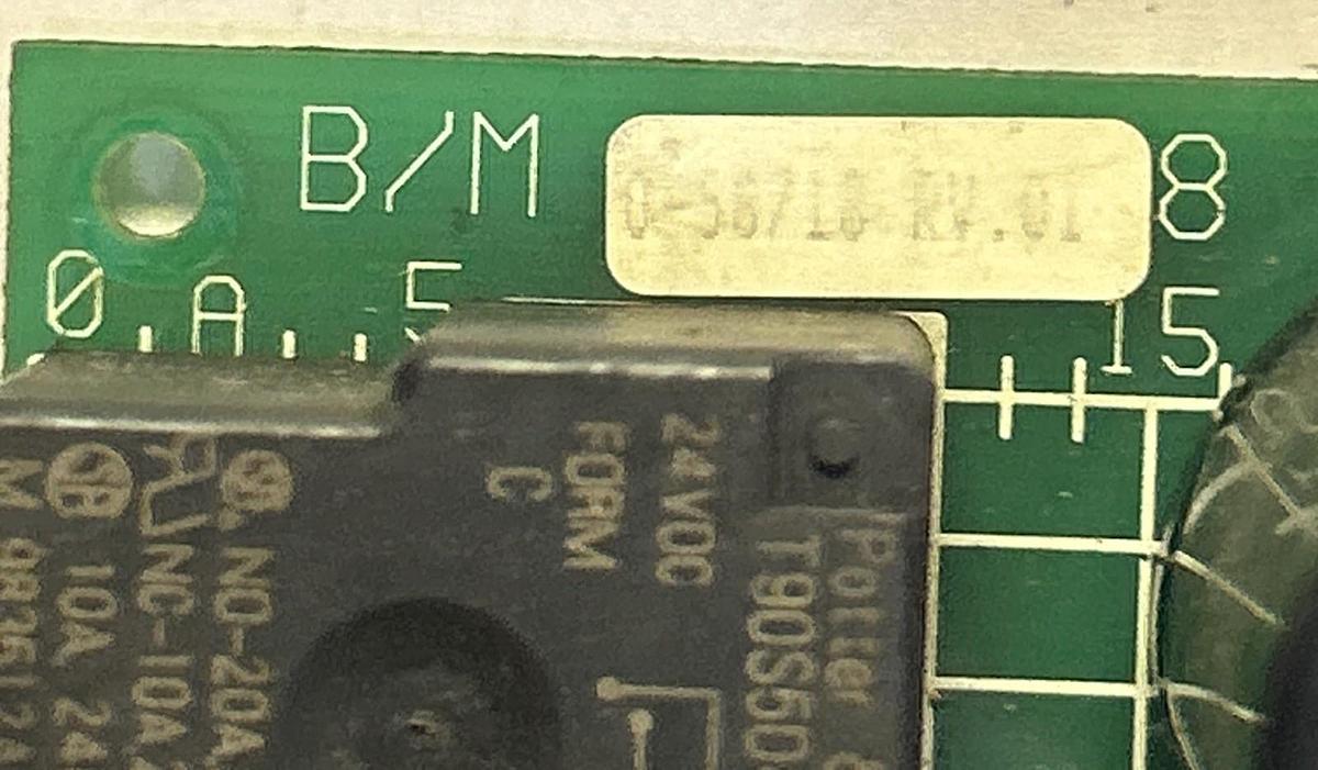 Used RELIANCE,0-58718,FP3000 FLEXPAK RELAY RECTIFIER BOARD