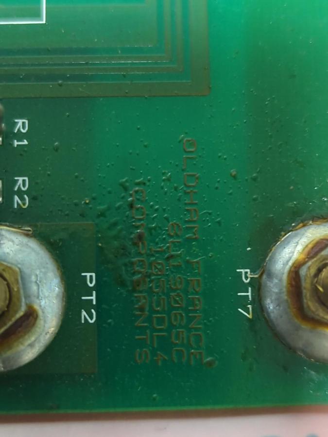 Used OLDHAM FRANCE,6L19065C,BOARD PRE-OWNED