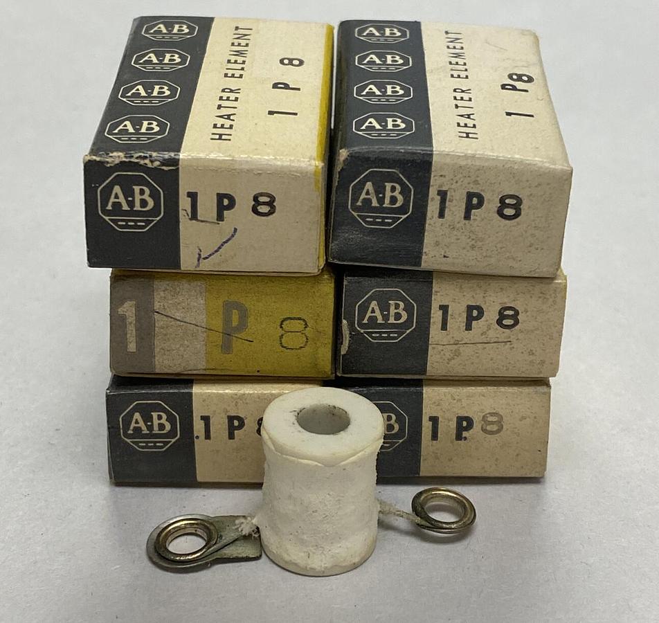 ALLEN BRADLEY,P8,HEATER ELEMENT LOT OF 6 NEW