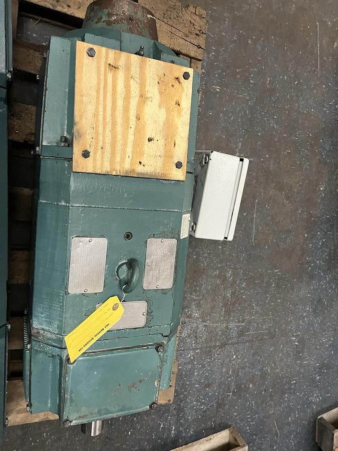 Used RELIANCE,LC2512ATZ,DC MOTOR 40HP 1750/2975RPM 500VDC